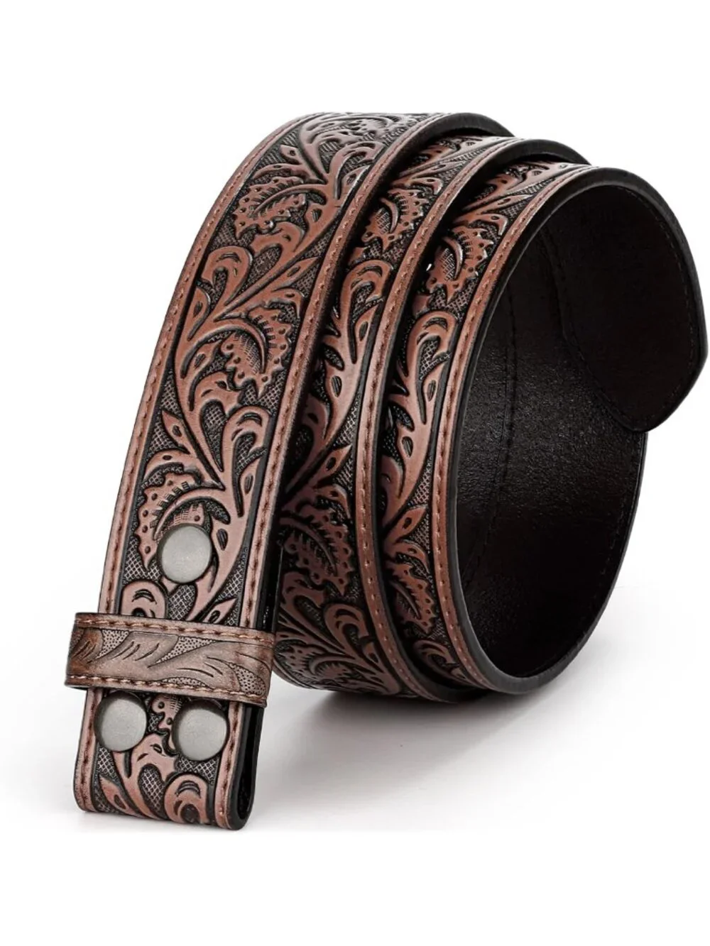 Stylish Western Leather Belt for Men & Women - Perfect Cowgirl Cowboy Gift